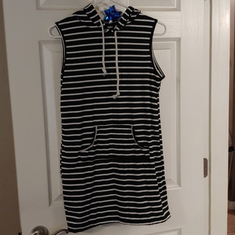 Women's Striped Mini Dress